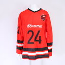 美品 RedHurricanes レッドハリケーンズ 大阪 ラグビー チーム ユニフォーム ジャージ L サイズ 長袖 Tシャツ メンズ EHM 1205-H104