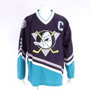 美品 MIGHTY DUCK アイスホッケー Paul Kariya 選手 ユニフォーム シャツ C ...