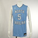 ジョーダン バスケットボール ユニフォーム NORTH CAROLINA ノースカロライナ 5番 タンクトップ メンズ EEM 0704-E7