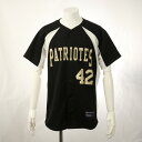 UNIFORM EXPRESS patriotes ユニフォーム スポーツ L 野球 ベースボール 半袖 Tシャツ ブラック 黒 メンズ ERM 0730-R13(4)