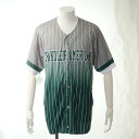 美品 CHANDLER ANERICAN CHAMPRO ユニフォーム ストライプ スポーツ L 野球 ベースボール 半袖 Tシャツ メンズ ERM 0731-...