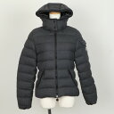 美品 モンクレール ウール ダウンジャケット グレー 0 ファッション アウター 上着 羽織 洋服 RN116347 レディース MLM BO13-4