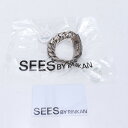 極美品 クロムハーツ ダガー ハート IDクラシック リンク ブレスレット チェーン シルバー アクセサリー メンズ EEE BP15-2