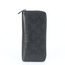 ルイヴィトン RFID付 モノグラム シャドウ ジッピー ウォレット ヴェルティカル M62902 レザー 長財布 メンズ MUM CE25-3(4)