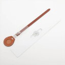 新品同様 エルメス AirTag ラゲッジ タグ バッグ チャーム レザー 本革 ブラウン 茶色 メンズ レディース MMM CH50-4