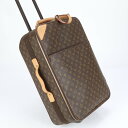 美品 ルイヴィトン モノグラム ペガス 55 レザー スーツケース キャリー バッグ M23294 出張 旅行 トランク A4 メンズ EBE CI13-7