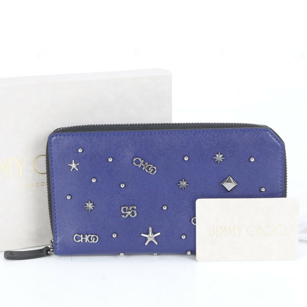 未使用 JIMMY CHOO. ジミーチュウ スタッズ 財布 小銭入れ ネイビー 楽天市場】ジミーチュウ 財布 スタッズ(カラーブルー)(バッグ