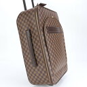 極美品 ルイヴィトン ダミエ ペガス 55 N23294 レザー スーツケース キャリー バッグ 出張 旅行 ブラウン A4 メンズ EUE CL1-2