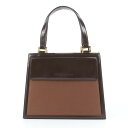 極美品 ヴィンテージ YSL イヴ サンローラン ゴールド 金具 レザー トート バッグ ハンド トップハンドル レディース RUE CQ14-5