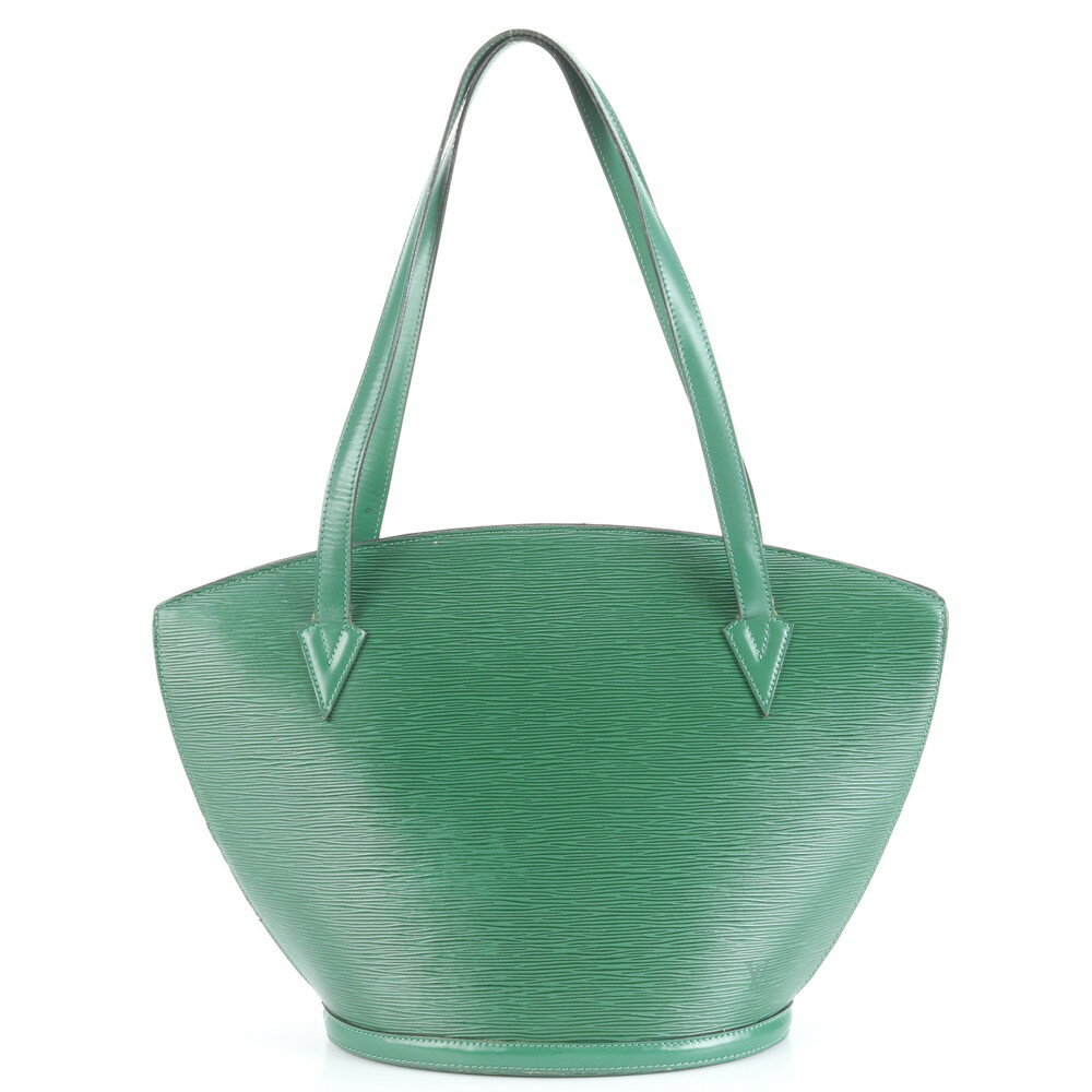 美品 ルイヴィトン エピ サンジャックショッピング M52264 レザー トート バッグ 肩掛け ショルダー ハンド レディース ERE CW46-1