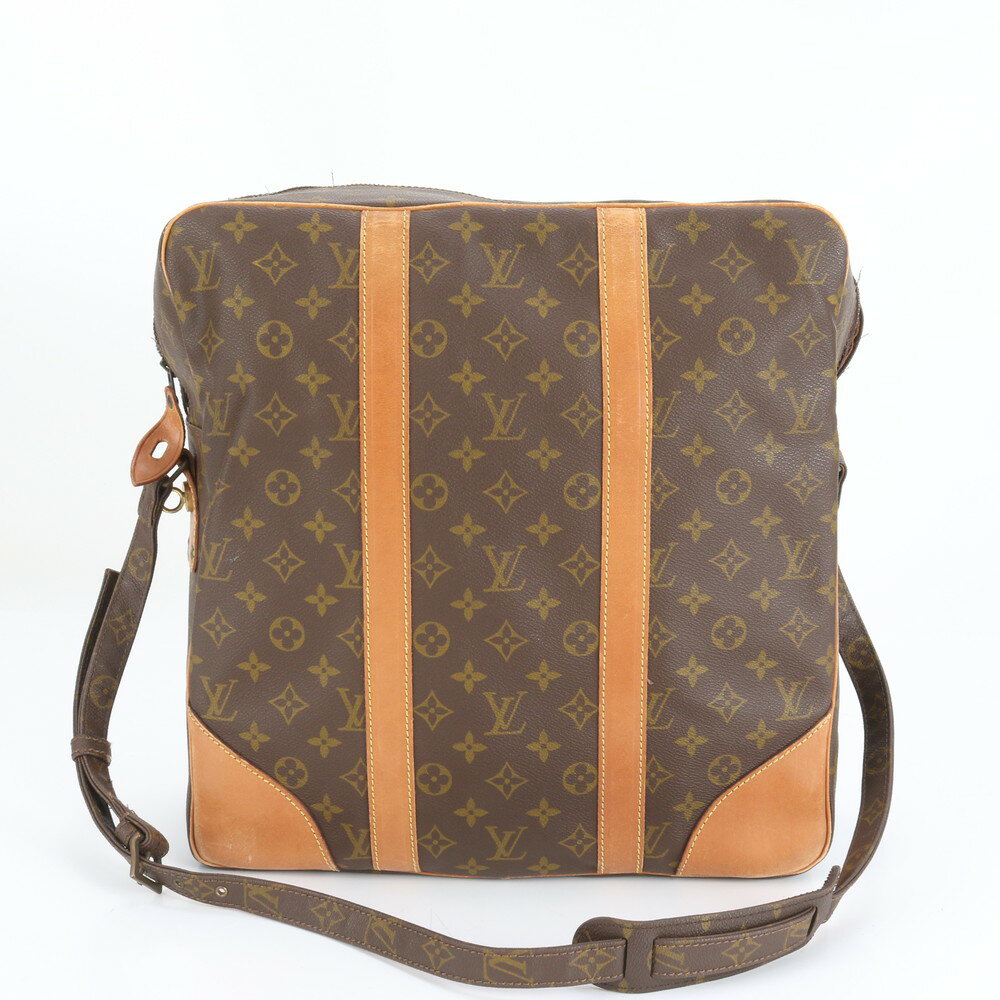 ルイヴィトン モノグラム グランマルソー M45222 レザー ショルダーバッグ メッセンジャー ビジネス トート A4 メンズ ERE CX10-10