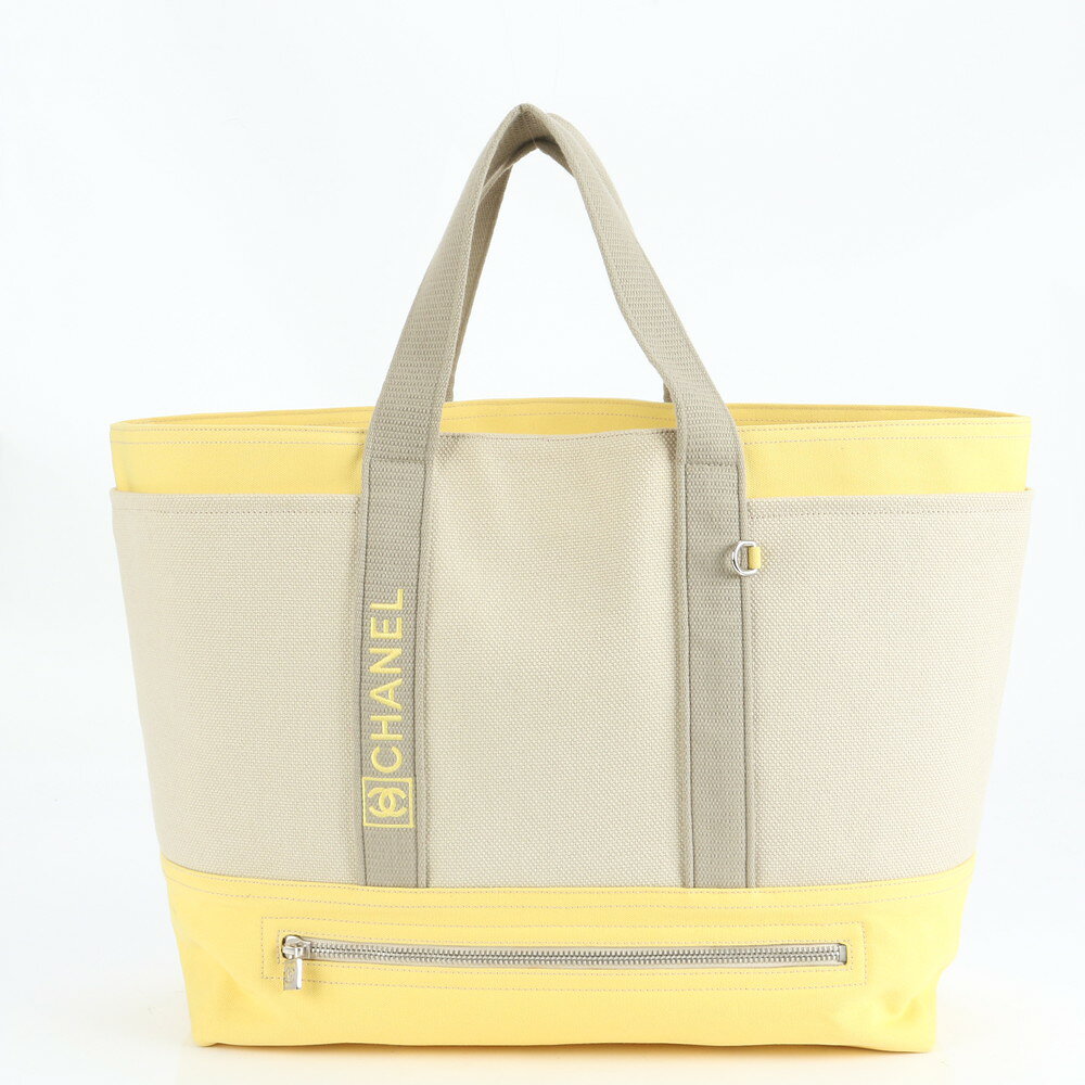 極美品 シャネル シリアルシール付 スポーツ ココマーク トート バッグ 肩掛け ショルダー A4 レディース ERE CX28-8