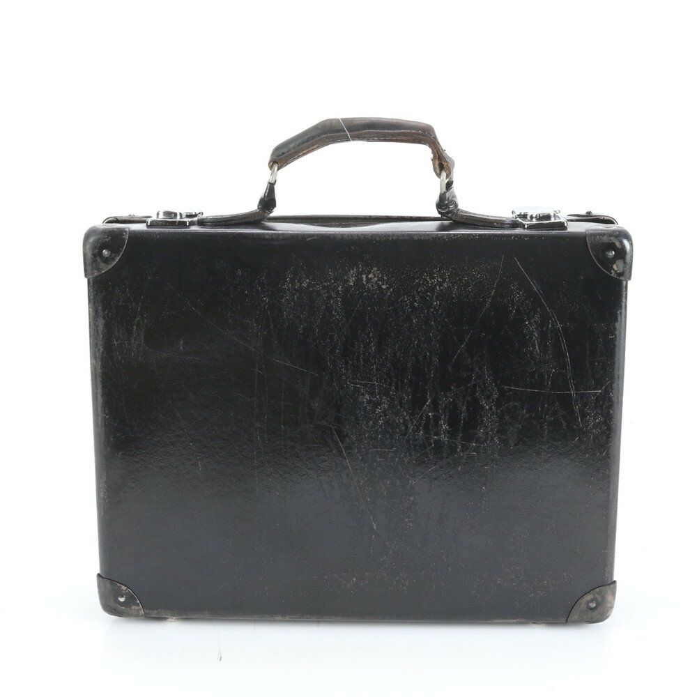 美品 グローブトロッター レザー アタッシュケース ハードケース 書類鞄 ビジネス 本革 ブラック  ...