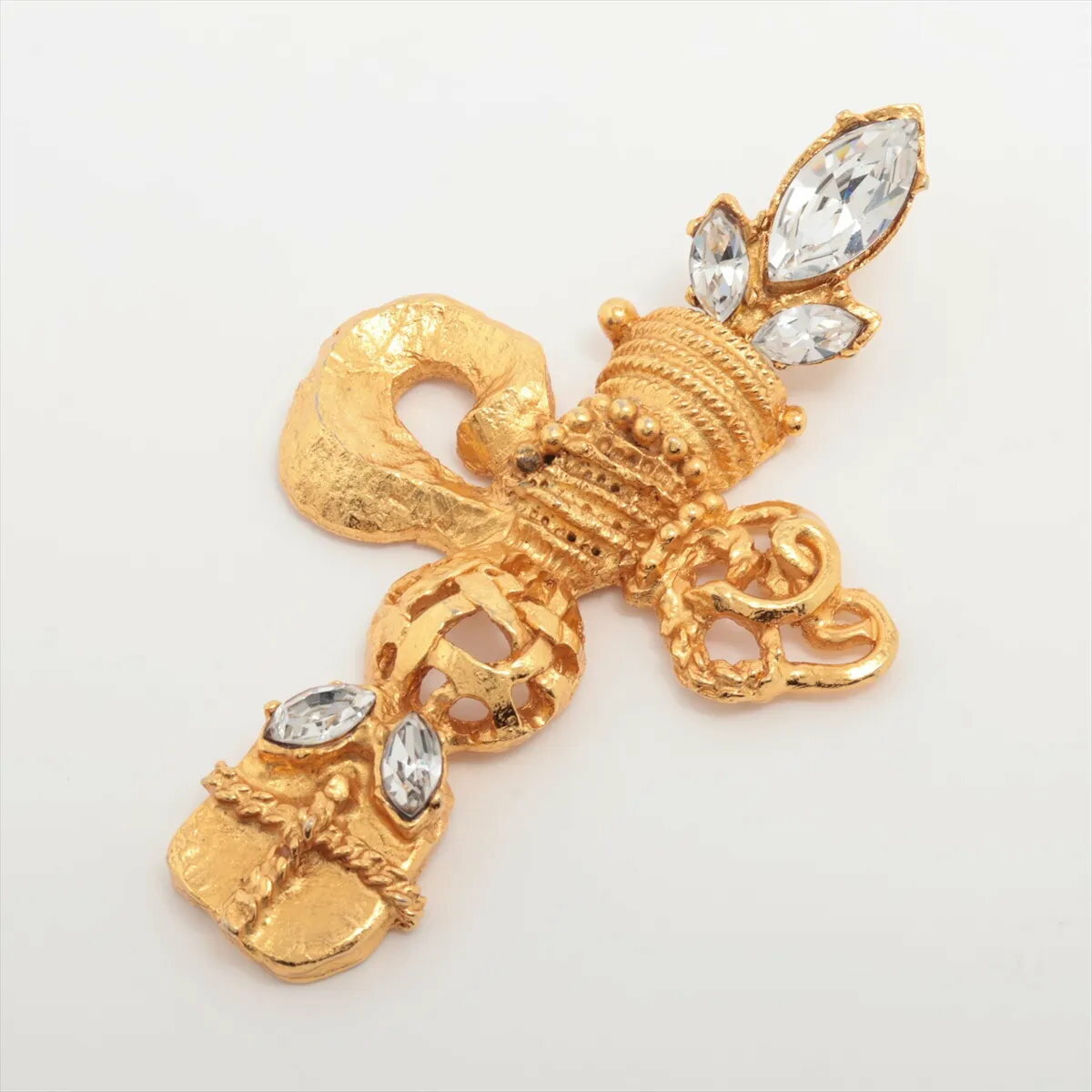 極美品 クリスチャンラクロワ ペンダントトップ ゴールド アクセサリー ネックレス おしゃれ レディース MMM DB53-1