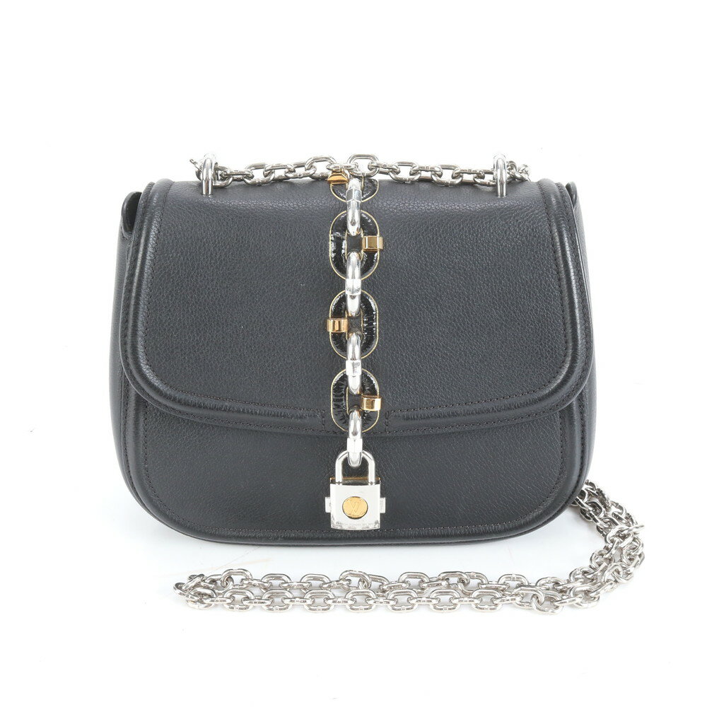 極美品 レア ルイヴィトン チェーンイット レザー 2WAY ショルダーバッグ 斜め掛け クロスボディ トート レディース EUE DB40-6