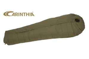フィンランドの極寒地域遠征軍も愛用している シュラフ Carinthia カリンシア Defence 4 シュラフ マミー型 寝袋 冬用 ミリタリーシュラフ 撥水加工 キャンプ用品 アウトドア用品