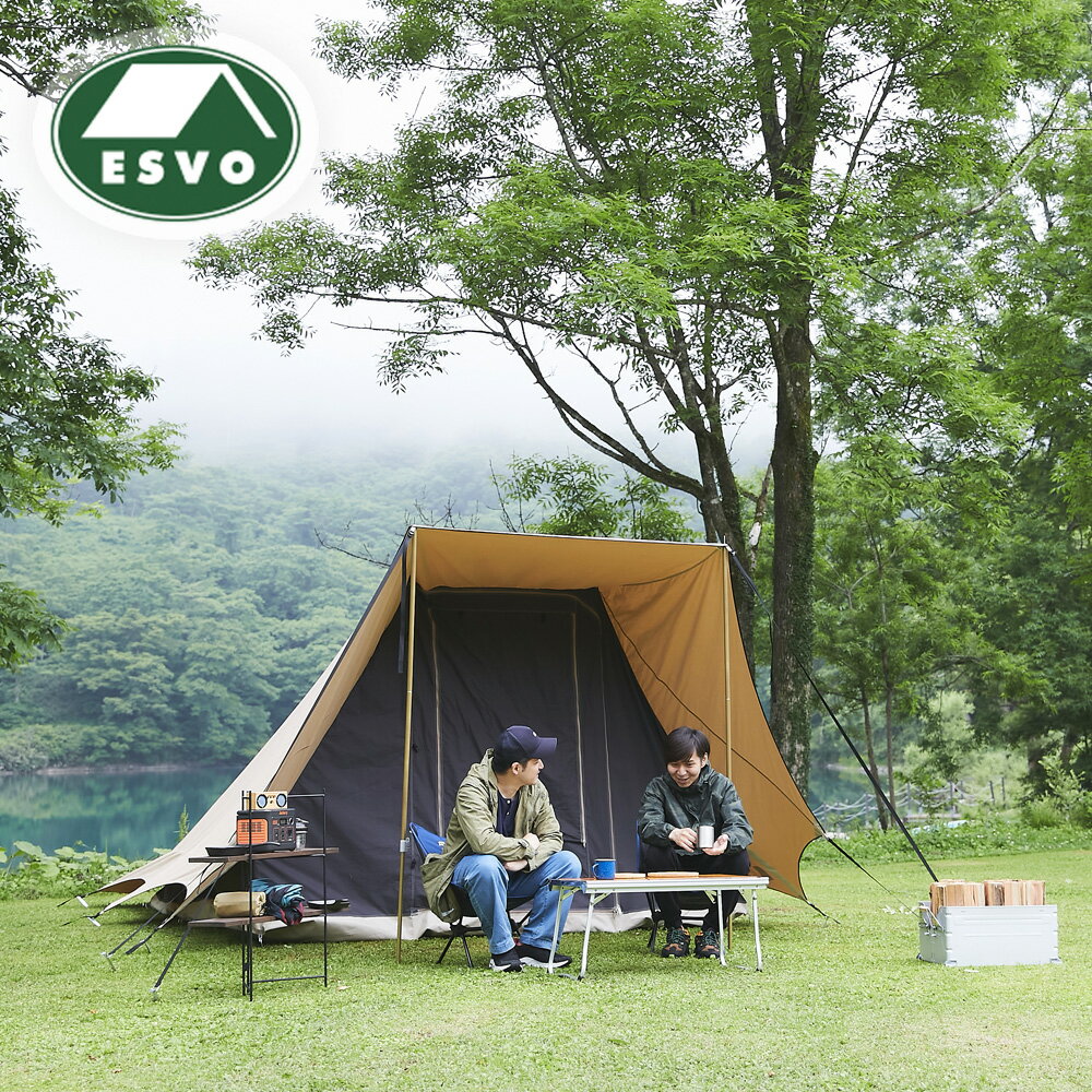 ESVO Bedouin280 エスヴォ エスボ コットンテント ピラミッドテント 防水 防カビ オランダ製テント 大型 冬キャンプ