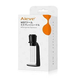 Aieve エスプレッソニードル WDTツール エスプレッソ マドラー 0.4mmニードル 10針 スタンド 固定用接着テープ マグネットシート付き エスプレッソマシーン用ツール