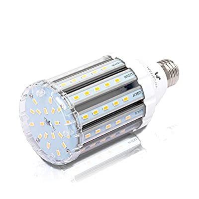 LEDコーンライト トウモロコシ型 25W LED電球 E26口金 2500Lm/3000K 200-250W白熱電球相当 超高輝度 省エネ 長寿命 倉庫・納戸・駐車場・車庫・工場・屋内ガレージなどに対応(電球色, 25W)