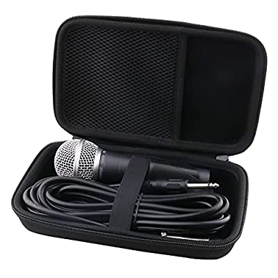 WERJIA 収納ケース SHURE SM58/PGA58 ダイナミックマイク対応ケース