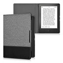 楽天ARストア　楽天市場店kwmobile 対応: Kobo Aura H2O Edition 1 ケース - キャンバス 電子書籍カバー - オートスリープ reader 保護ケース