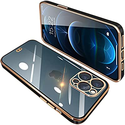 iPhone12 Pro ケース クリア 透明 アイフォン12pro カバー スマホケース 全面保護 耐衝撃 TPU メッキ加工 シリコン スリム 薄型 ストラップホール付き 落下防止（ブラック）ブランドONETIAOLONG色ブラックモデル商品説明【対応機種】iPhone 12 Pro（6.1インチ）専用ケース に対応なので。ご希望の商品、カラー、対応機種を十分ご確認の上、ご注文頂きますようお願い申し上げます。【 一体型レンズ保護カバー - 360°保護システム - すり傷防止 】携帯ケースに統合レンズ保護カバーは、レンズを完全にカバーして保護します。レンズ外側の部分では、オール高透明素材を採用し。レンズ保護カバーの形状は iPhone12Proのオリジナルデザインを損ねることなく、ボディと一体化しています。【おしゃれなデザイン】フレームは多層メッキ加工技術によって設計。透明な背面はiPhone12Proの本来の美しさを示し、フレームのメッキはよりおしゃれに感じます。透明ケースなので、iPhone12Proの本来の美しいを楽しめます。ケースには目に見えない粒子状の凹凸が施されており、気泡がケースの内側に発生したり、ケースが本体に接着してしまったりするのを防ぎます。ケースはいつでも取り外しが簡単です。【360°全面保護】前面と背面をデバイスより高く設計し、液晶画面とカメラレンズをしっかり保護します。ケースの縁は、画面やレンズよりも0.5mm高く設計されています。落下時の衝撃を最大限に吸収することができ、全方位から本体をしっかり守ります。【こだわりの設計】各ボタンも押しやすい立体設計、耐久性を保ちながら押しやすさを実現します。ボタンにピッタリあって、ケースを装着したまま操作がスムーズにできます。【お客様満足保証】お届けした商品にご不満やご質問がございましたら、評価前にメールでご連絡を頂けください。こちらは迅速に、技術サポートや商品の取り替えなどのサービスをご提供いたします。