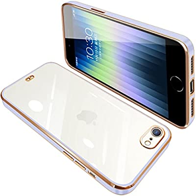 iPhone SE3 iPhone SE2 iPhone8 iPhone7 ケース クリア 透明 アイフォンSE3 カバー スマホケース 全面保護 耐衝撃 ソフト TPU 薄型 メッキ加工 ストラップホール付き 落下防止（パープル）ブランドONETIAOLONG色パープルモデル商品説明【対応機種】iPhone SE3 / SE2 iPhone8 / iPhone7（4.7インチ）専用ケース に対応なので。ご希望の商品、カラー、対応機種を十分ご確認の上、ご注文頂きますようお願い申し上げます。【 一体型レンズ保護カバー - 360°保護システム - すり傷防止 】携帯ケースに統合レンズ保護カバーは、レンズを完全にカバーして保護します。レンズ外側の部分では、オール高透明素材を採用し。レンズ保護カバーの形状は iPhone se3のオリジナルデザインを損ねることなく、ボディと一体化しています。【おしゃれなデザイン】フレームは多層メッキ加工技術によって設計。透明な背面はiPhoneSE3の本来の美しさを示し、フレームのメッキはよりおしゃれに感じます。透明ケースなので、iPhoneSE3の本来の美しいを楽しめます。ケースには目に見えない粒子状の凹凸が施されており、気泡がケースの内側に発生したり、ケースが本体に接着してしまったりするのを防ぎます。ケースはいつでも取り外しが簡単です。【360°全面保護】前面と背面をデバイスより高く設計し、液晶画面とカメラレンズをしっかり保護します。ケースの縁は、画面やレンズよりも0.5mm高く設計されています。落下時の衝撃を最大限に吸収することができ、全方位から本体をしっかり守ります。【こだわりの設計】各ボタンも押しやすい立体設計、耐久性を保ちながら押しやすさを実現します。ボタンにピッタリあって、ケースを装着したまま操作がスムーズにできます。【お客様満足保証】お届けした商品にご不満やご質問がございましたら、評価前にメールでご連絡を頂けください。こちらは迅速に、技術サポートや商品の取り替えなどのサービスをご提供いたします。