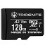 TRIDENITE 128GB microSDXC A2, UHS-I U3, V30, 4K Ultra HD, C10, SDץ