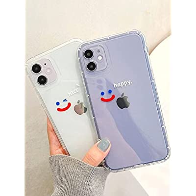 iPhoneケース スマイル にこちゃん シンプル クリア 透明 キャラクター 韓国 ソフトケース カバー 携帯ケース 携帯カバー スマホ かわいい 女子 人気 iPhone7/8 se（第二世代） X/Xs XR iphone11 11pro 11promax 12 12pro 12proMax 12mini (iPhone11, ハッピースマイル(happy))ブランドsaymi's色ハッピースマイル(happy)モデル商品説明素材：柔らかTPU。着脱簡単です。流行のクリア素材。お気に入りのカード、写真、ステッカーを挟んで自分だけのオリジナルを楽しめます。デザイン：控えめなスマイリーがシンプルかわいい。お友達、カップル、ペアでお持ちになると、かわいさup。取扱い機種：iphone13,iphone13pro,iphone13promax,iphone12,iphone12pro, iphone12mini,12promax,iphoneSE2,SE3,iphone11,iphone11pro,iphone11promax,iphoneX/Xs,iphoneXR,iphone7/8注意点：海外製品です。検品はしていますが、まれに小さな汚れ、小傷がある場合がございます。注意点：商品写真と実際の商品の色味は、お客様のお使いのモニター設定、お部屋の照明等により異なる場合がございます。ご覧頂きありがとうございます！. 汚れにくく、柔らかな素材のTPU製iphoneケースになります。 耐衝撃性に優れており、柔らかTPU素材なので着脱も簡単にできます。 おそろいでお友達、カップル、ペアでお持ちになるとさらに可愛さアップ。出品者のコメント：スピーディーな対応を心掛けます。丁寧に梱包はさせて頂きますが、簡易包装ですのでご了承下さいませ。 取扱い機種：iphone12,iphone12pro, iphone12mini,12promax,iphoneSE(第二世代）iphone11,iphone11pro,iphone11promax,iphoneXs/X、iphoneXR、iphone7/8