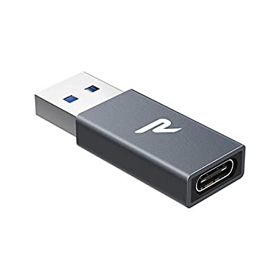 Rampow USB Type C (メス) to USB 3.0 (オス) 変換アダプタ Quick Charger 3.0対応 USB 3.0 高速データ転送 MacBook Pro/Air/iPad Pro 2019/Surface/Sony