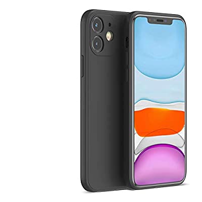 PANDA BABY iPhone 11 Pro Max/11 Pro/11シリコンケース レンズの全面保護 次世代iPhoneの手触り (11, ブラック)