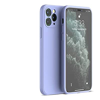 PANDA BABY iPhone 11 Pro Max/11 Pro/11シリコンケース レンズの全面保護 次世代iPhoneの手触り (11 Pro Max, スカイブルー)