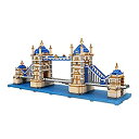 LULUFUN ブロック タワーブリッジ London Tower Bridge おもちゃ 建物 ミニパーツ マイクロブロック ホビー 子供 大人 誕生日 クリスマス プレゼント（3800PCS）