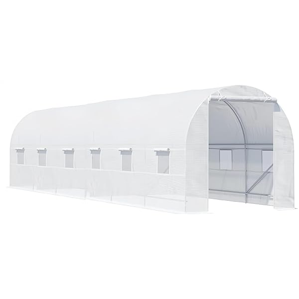 温室 ビニールハウス グリーンハウス ガーデンハウス 6m×3m×2m 大型 DIY 観葉植物 簡易温室 組立簡単 ..