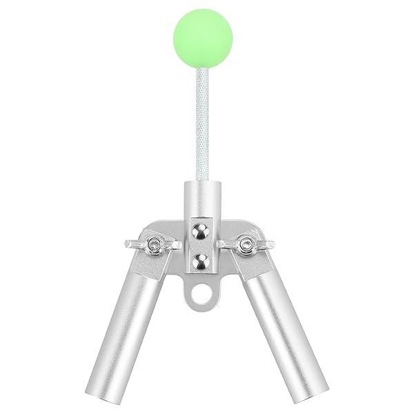 二又化パーツ 二股化パーツ 二股ポール固定用 角度調整可能 タープも二又化 ステンレス 軽量 ツーポールテント/ワンポールテント用 ティピーテント ランタン穴 軽量 ポールエンドロック ステーク ポール固定ベルト ペグ 収納袋付 (タイプA)