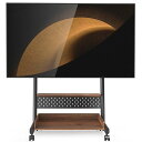 テレビスタンド Kシリーズ テレビ台 マウント付き 40~85インチテレビ対応 耐荷重60kg 有孔ボード付き 高さ調節可能 大容量収納 安定性よい FSC認証木材 取付ビデオ付き ウォールナット K-A207212WD
