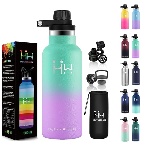 水筒 750ml 最強保温 直飲み ステンレスボトル シームレス 大容量 軽量 洗いやすい 自転車 コーヒー 水..