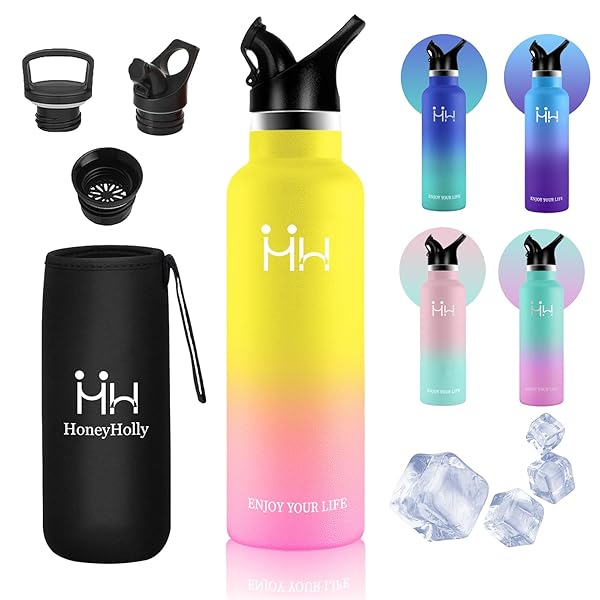 水筒 750ml 保冷保温 炭酸対応 直飲み ステンレスボトル 漏れ防止 大容量 シームレ 軽量 持ち歩き 片手..