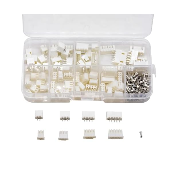 Rakuten - 【送料無料】JST XHコネクタ セット2.54mm 配線端子2/3/4/5ピン ハウジング・コンタクトピン230個