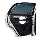 【送料無料】車 網戸 防虫ネット 車中泊 カーテン サンシェード 通気 伸縮性 虫除け 遮光 UVカット マグネット内蔵 プライバシー保護 単層メッシュ 自動車2枚入り 左右1組 リアサイトドア用 WS104-B