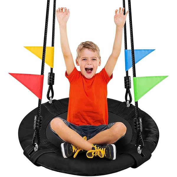 【送料無料】直径60cmブランコセット 耐荷重100kg 子供・大人も遊べる 900Dオックスフォード+合金鋼鉄骨 1-2人乗りハンモック 組み立てツール付属 ...