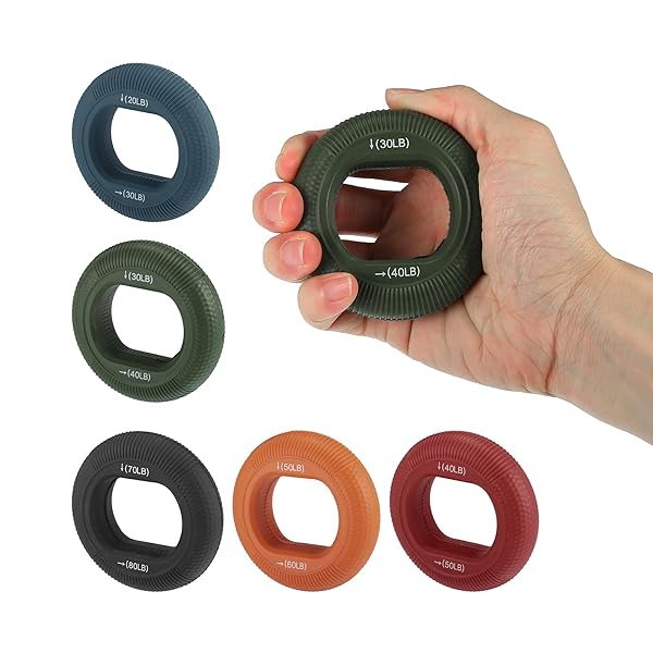 【送料無料】ハンドグリップ リング型 握力トレーニング リハビリ 手 指 二重強度 シリコーン 握力トレーナー 1個 緑 【送料無料】ハンドグリップ リング型 握力トレーニング リハビリ 手 指 二重強度 シリコーン 握力トレーナー 1個 緑