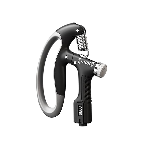 【送料無料】握力増強器 エクササイズ 握力グリッパー カウンター付き 10-100kg 負荷調整可能 ハンドグリッパー ストレス解消 リハビリ器具 テニス 野球 握力強化訓練 握りやすい 滑りづらい 男女兼用 ポリプロピレン (黒) 【送料無料】握力増強器 エクササイズ 握力グリッパー カウンター付き 10-100kg 負荷調整可能 ハンドグリッパー ストレス解消 リハビリ器具 テニス 野球 握力強化訓練 握りやすい 滑りづらい 男女兼用 ポリプロピレン (黒)