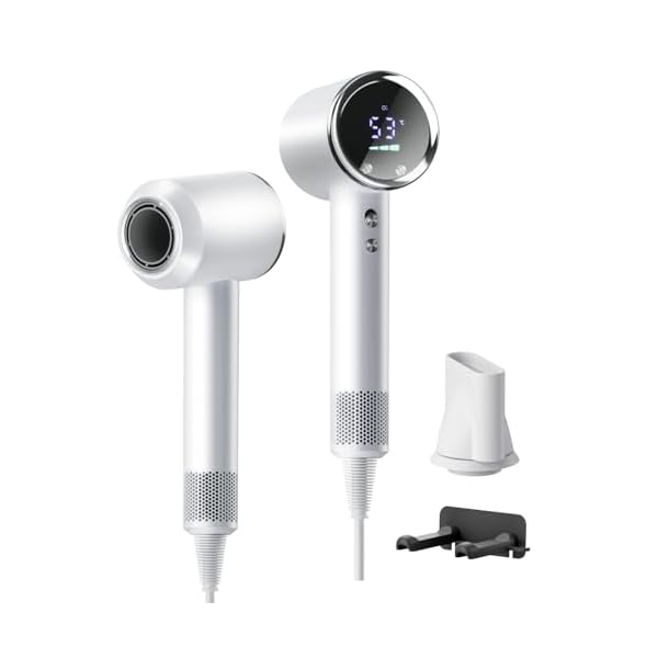 【送料無料】ドライヤー 大風量 【業界トップモデル・40m/s高風速】 ヘアドライヤー 速乾 美髪 1400W 高速ドライヤー 高濃度マイナスイオン 4段階温度...