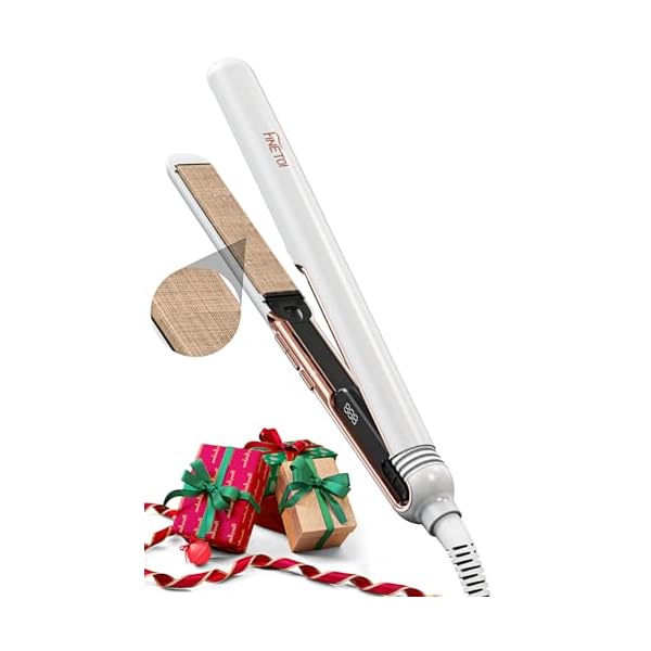 【送料無料】ヘアアイロン ストレート&カール【シルクプレート・25秒高速加熱・瞬間水分蒸発防止】130℃〜220℃・5段階温度調整・3000万マイナスイオン・温...