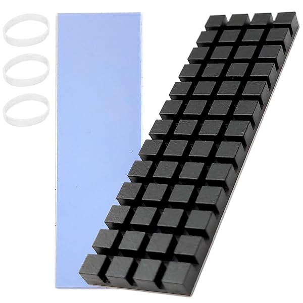 【送料無料】銅製 M.2 SSD ヒートシンク 3mm 薄型 グラフェン被覆 熱暴走対策 2280 M2 SSD PS5 ノートP..