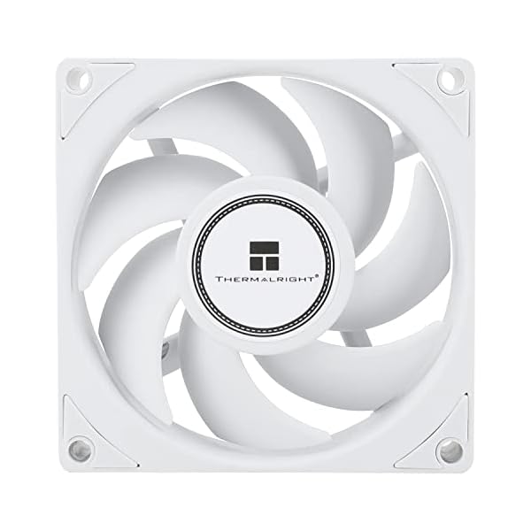 【送料無料】TL-B8W CPUファン静かな,4ピンPWM、8025仕様サイレントクーラー、2200RPMの速度、デスクトップCPU冷却ファン(TL-B8W)