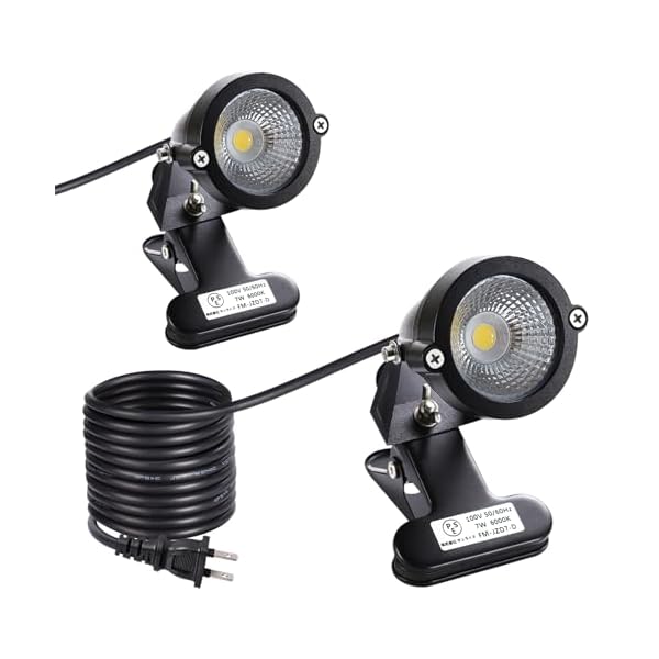 【送料無料】防水 LEDクリップライト 屋外 小型 防雨 防水型 白光 6000K 7W 60W型相 ...