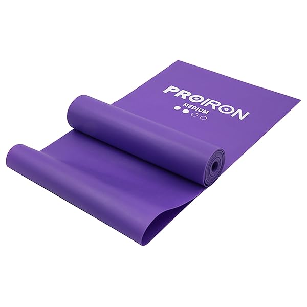 【送料無料】ストレッチバンド フィットネスバンド エクササイズ チューブ ラテックスフリー 滑り止め TPE素材 無刺激 TPE素材 無刺激 ヨガ ピラティス 筋力トレーニングのやリハビリに最適（2m 紫、普通強度)