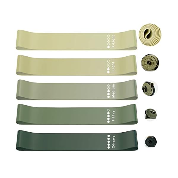 【送料無料】トレーニングチューブ ゴムバンド 筋トレ ゴムチューブ 天然ラテックス ゴムバンド チューブ トレーニング 5本セット 自宅 筋トレ ゴム バンド 美尻 トレーニングバンド リハビリ ゴムバンド ストレッチバンド（灰）